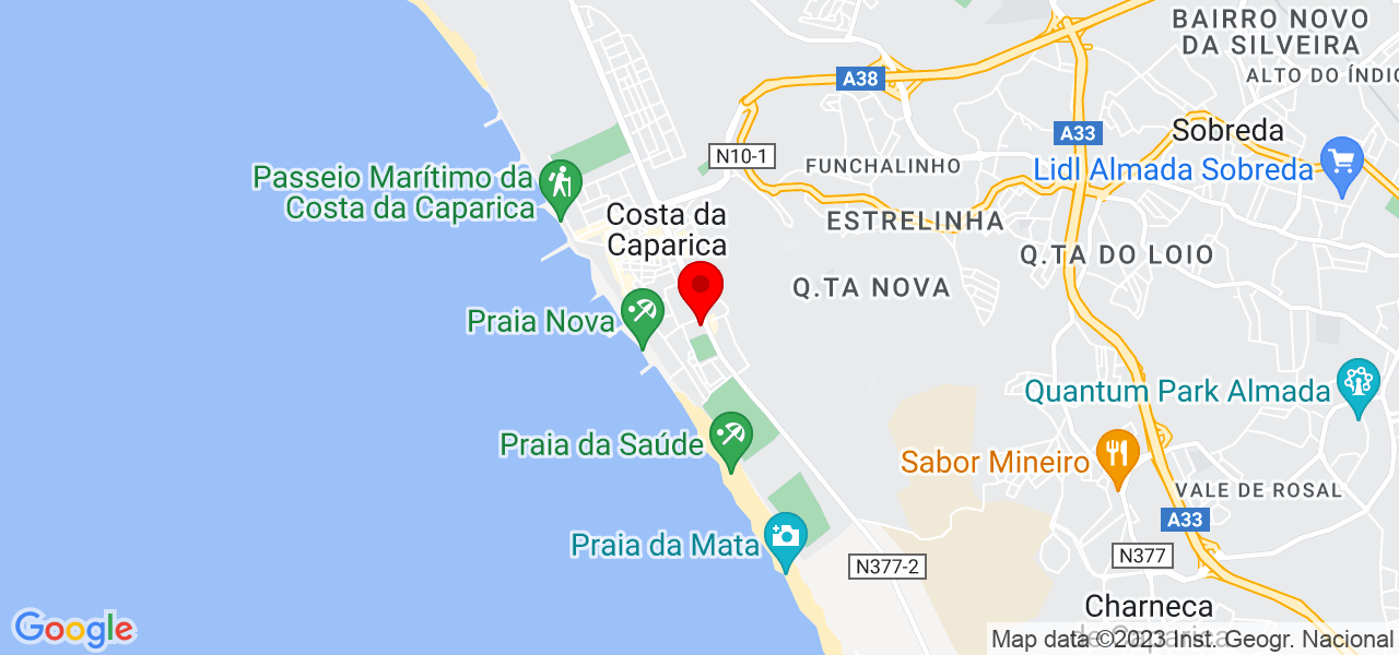 Santos remodela&ccedil;&otilde;es - Setúbal - Almada - Mapa