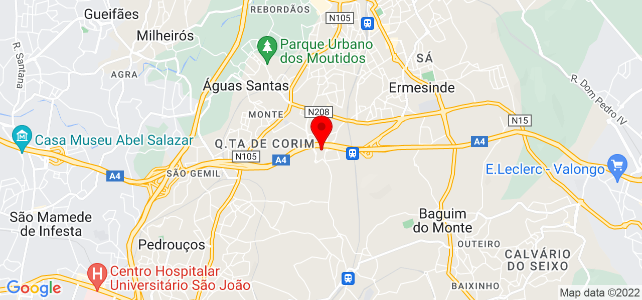 RitaCosteira - Porto - Maia - Mapa