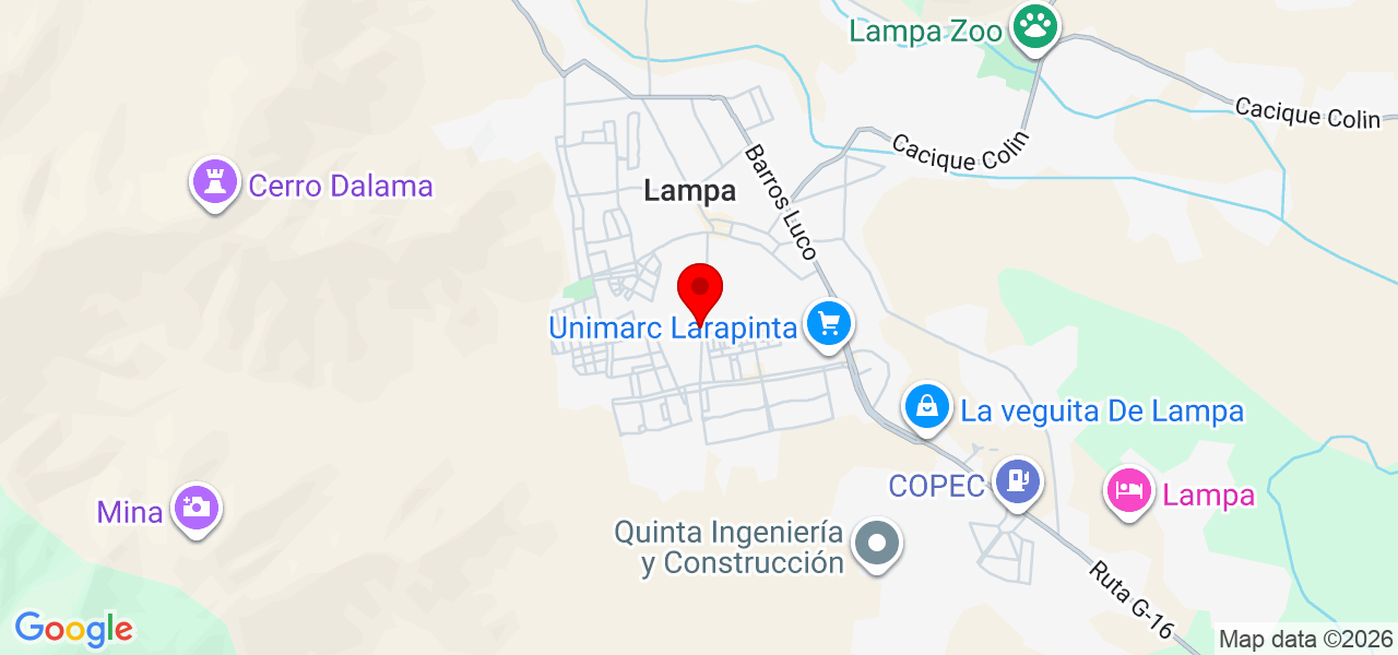 Puertas Valencia - Región Metropolitana de Santiago - Chacabuco - Mapa