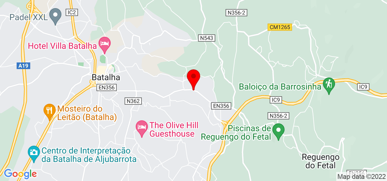 Francisco jesus - Leiria - Batalha - Karte