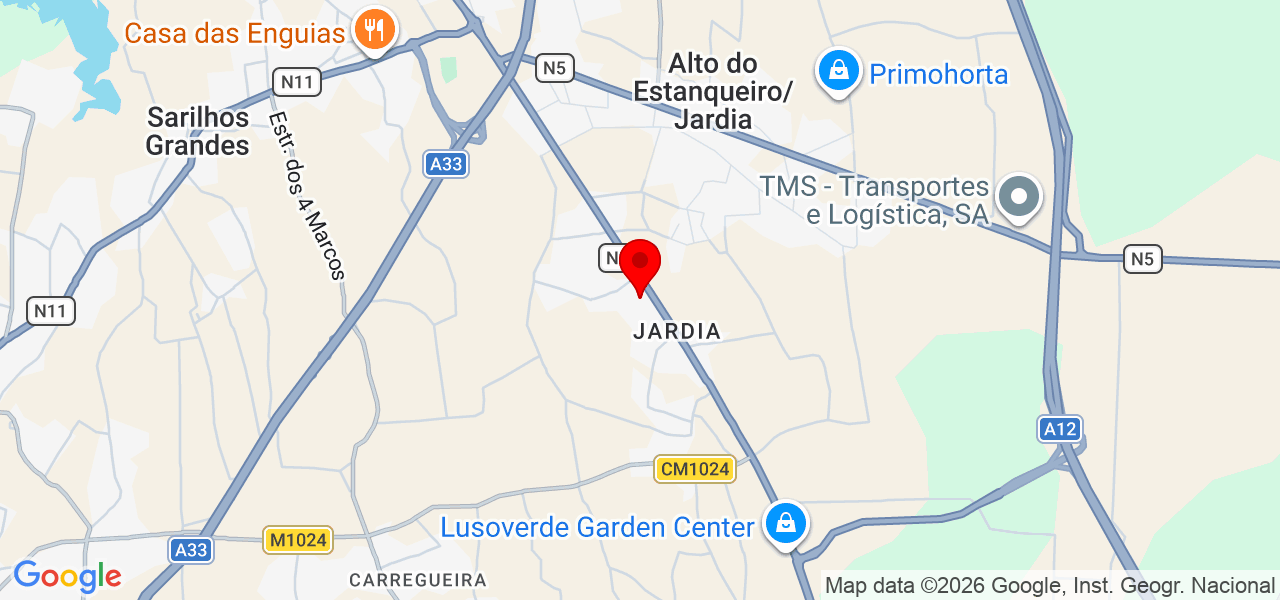 Sort.Auto Unipessoal LDA - Setúbal - Montijo - Mapa