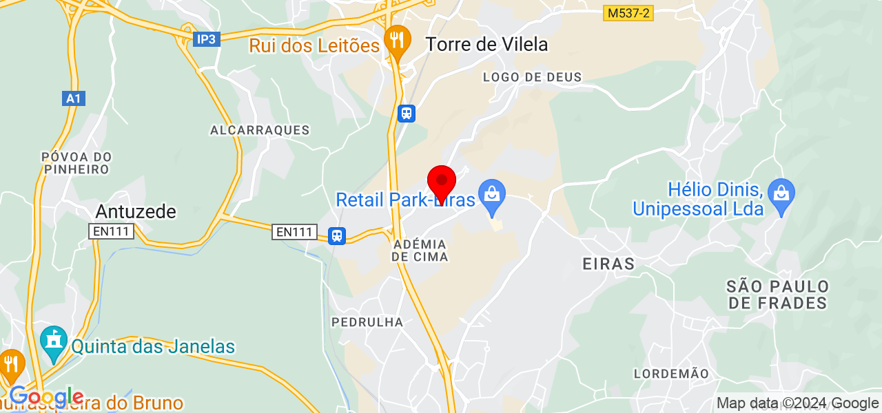 Felipe Santos - Coimbra - Coimbra - Mapa