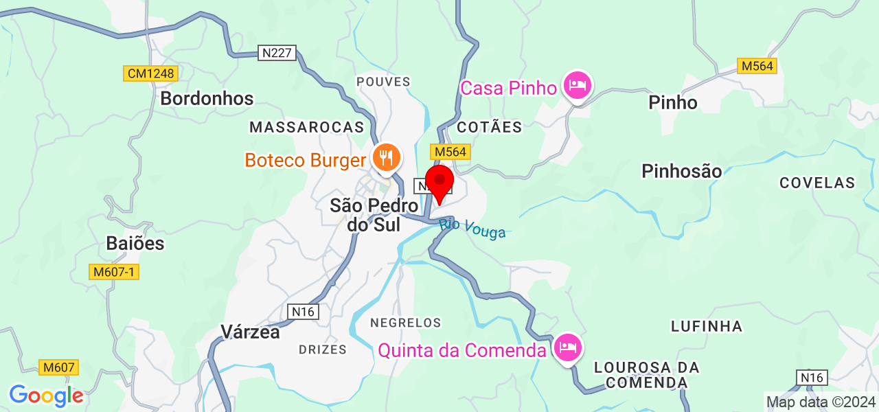 WL Solutions - Viseu - São Pedro do Sul - Mapa