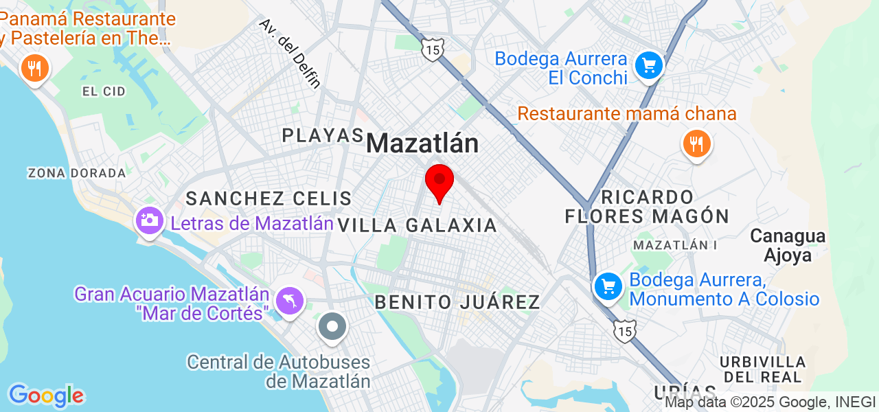 Nicole - Sinaloa - Mazatlán - Mapa