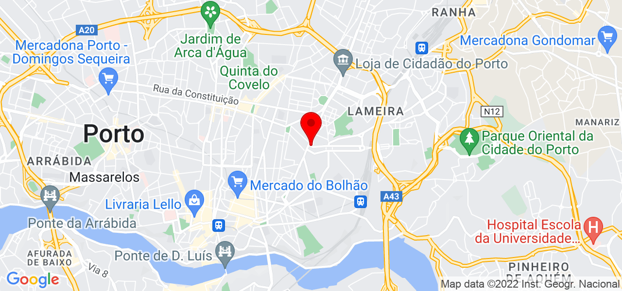 R2 Inform&aacute;tica - Porto - Porto - Mapa