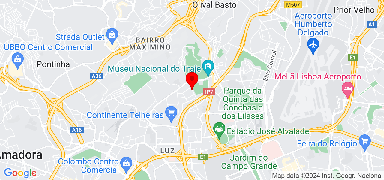 In&ecirc;s Sim&otilde;es - Lisboa - Lisboa - Mapa