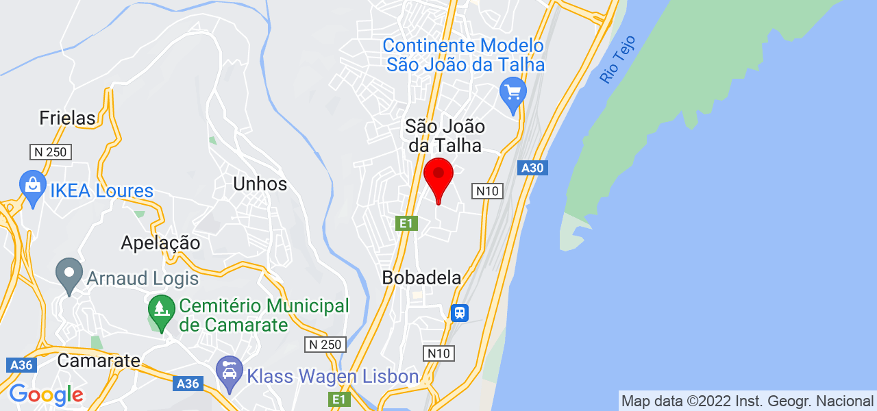 Silva reparações - Lisboa - Loures - Karte