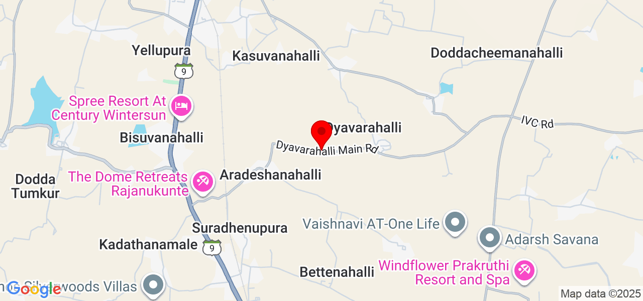 Haute Shot Photography - Bengaluru - Anekal - Map