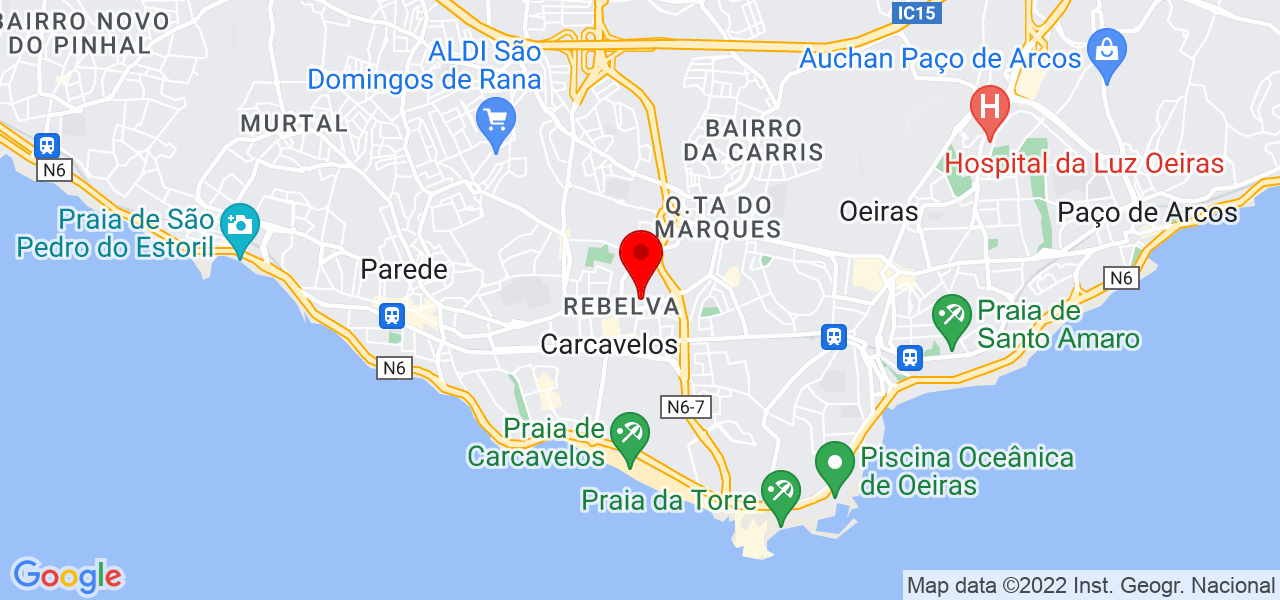 Sara Filipa - Lisboa - Cascais - Mapa