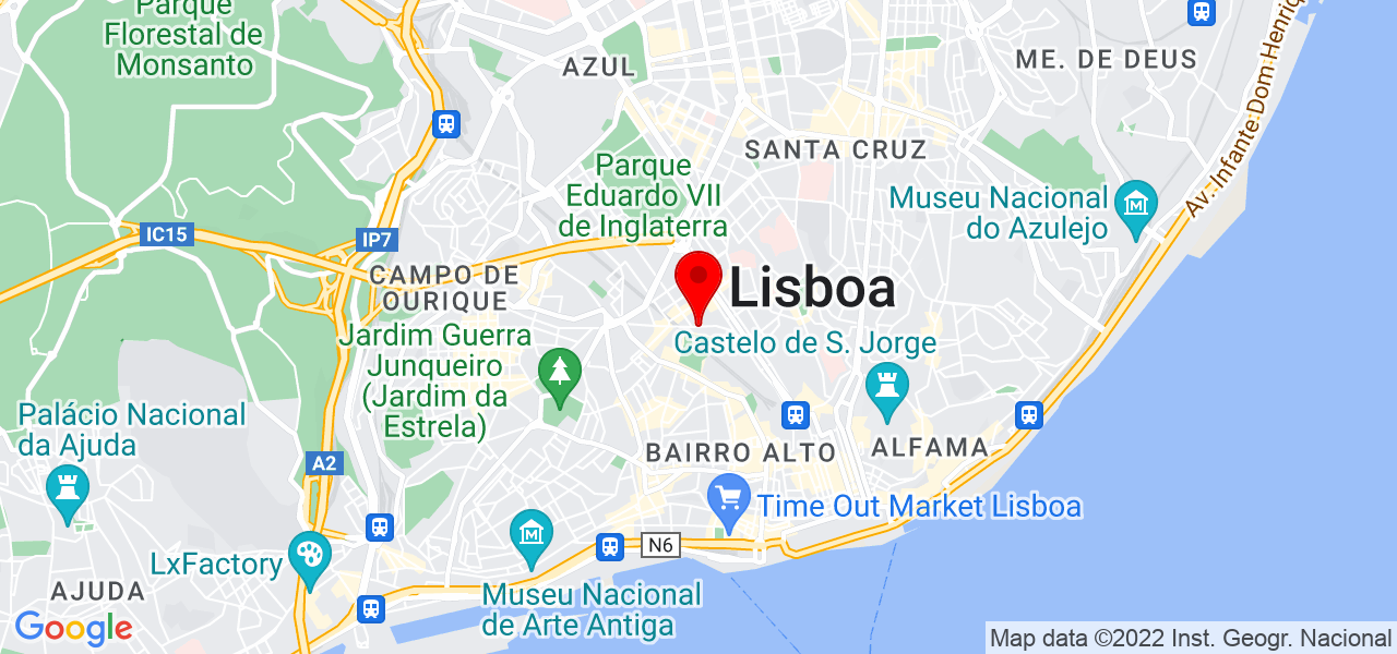 Luciana - Lisboa - Lisboa - Mapa
