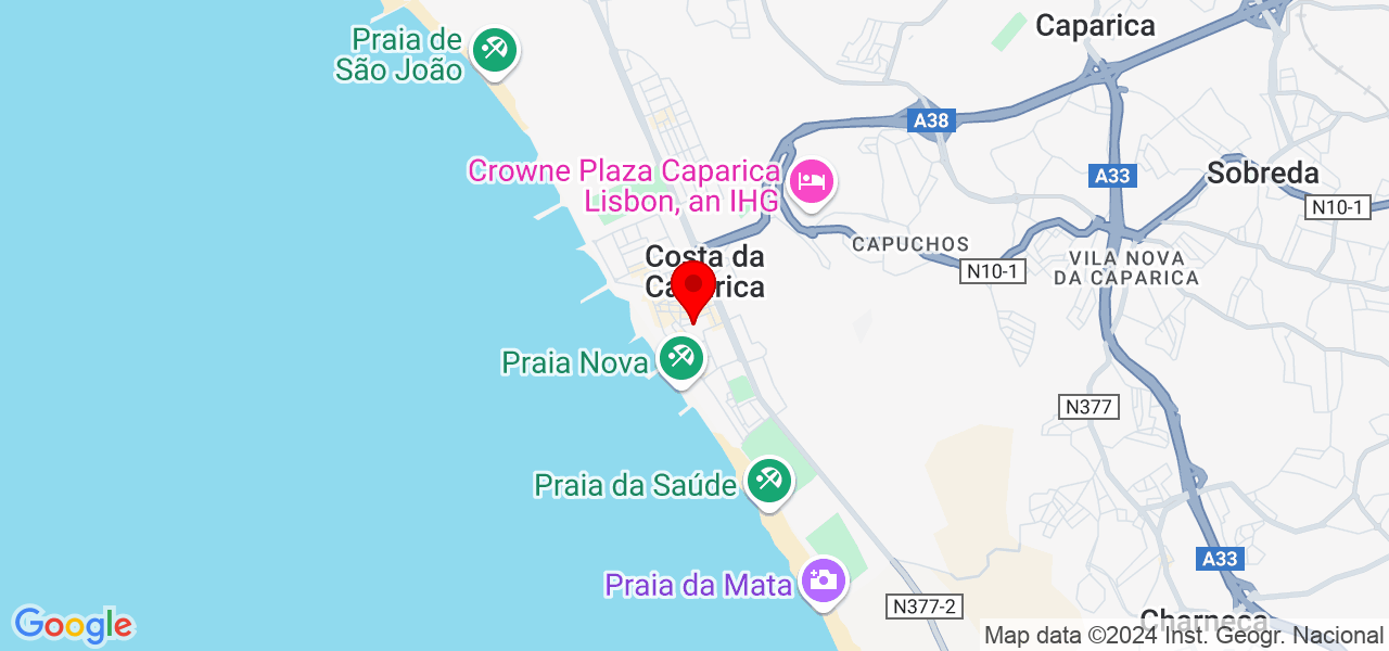 Fabio Guedes - Setúbal - Almada - Map