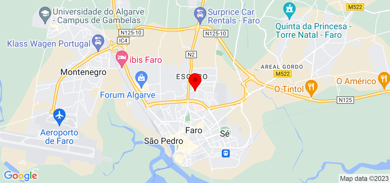 Anabela lopes - Faro - Faro - Mapa
