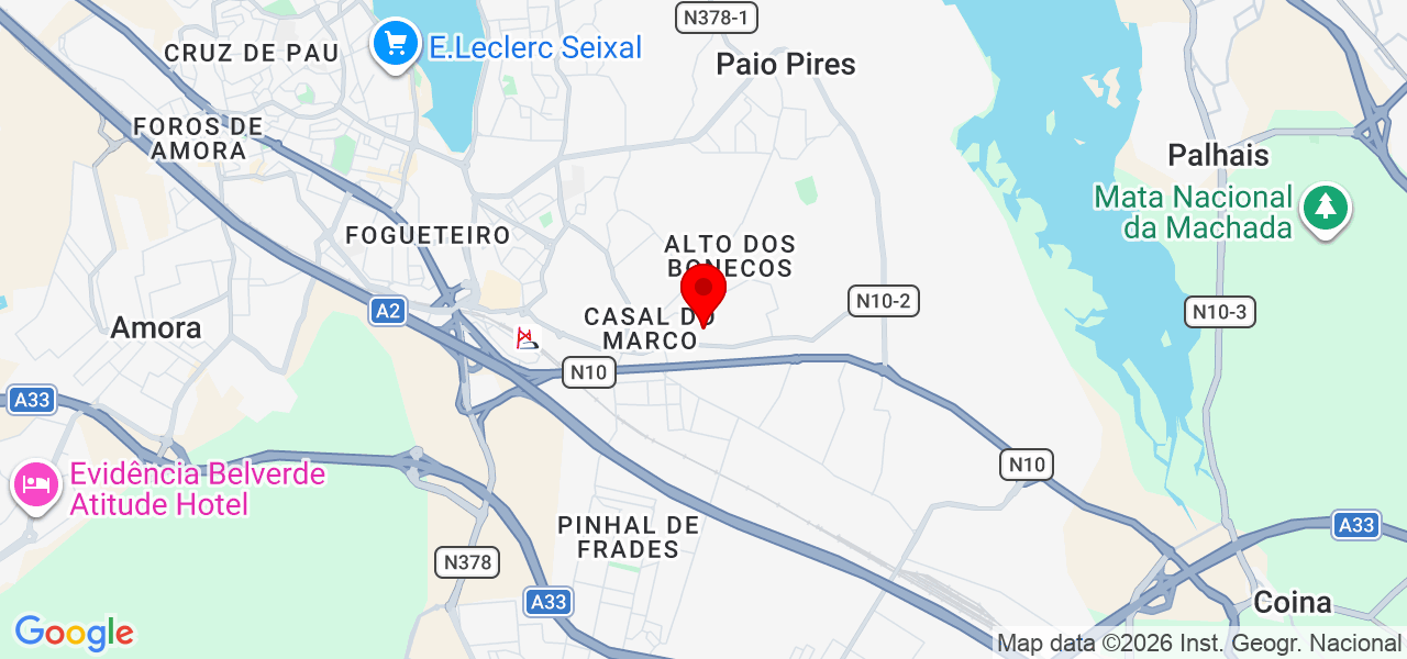 Pedro Gonçalves - Setúbal - Seixal - Carte