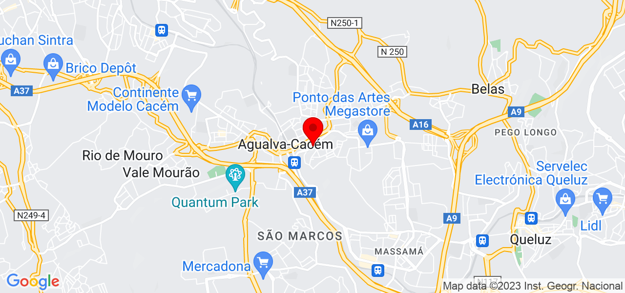 Jacline Manuel - Lisboa - Sintra - Mapa