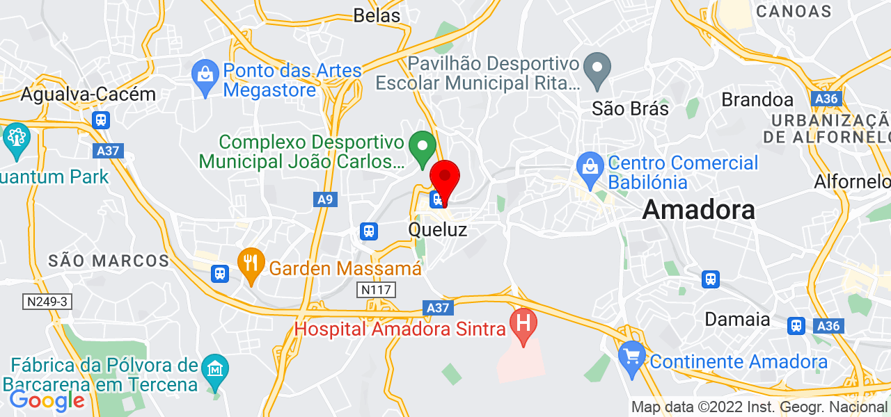 Alexandre santos gomes - Lisboa - Sintra - Mapa
