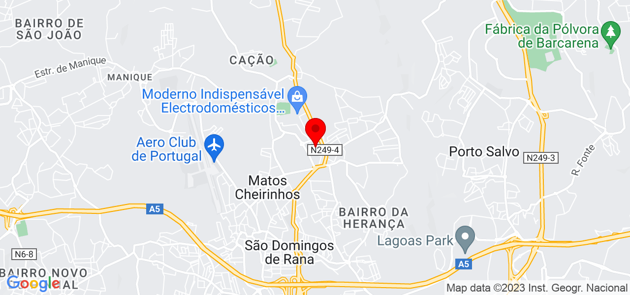 APdecor - Lisboa - Cascais - Mapa