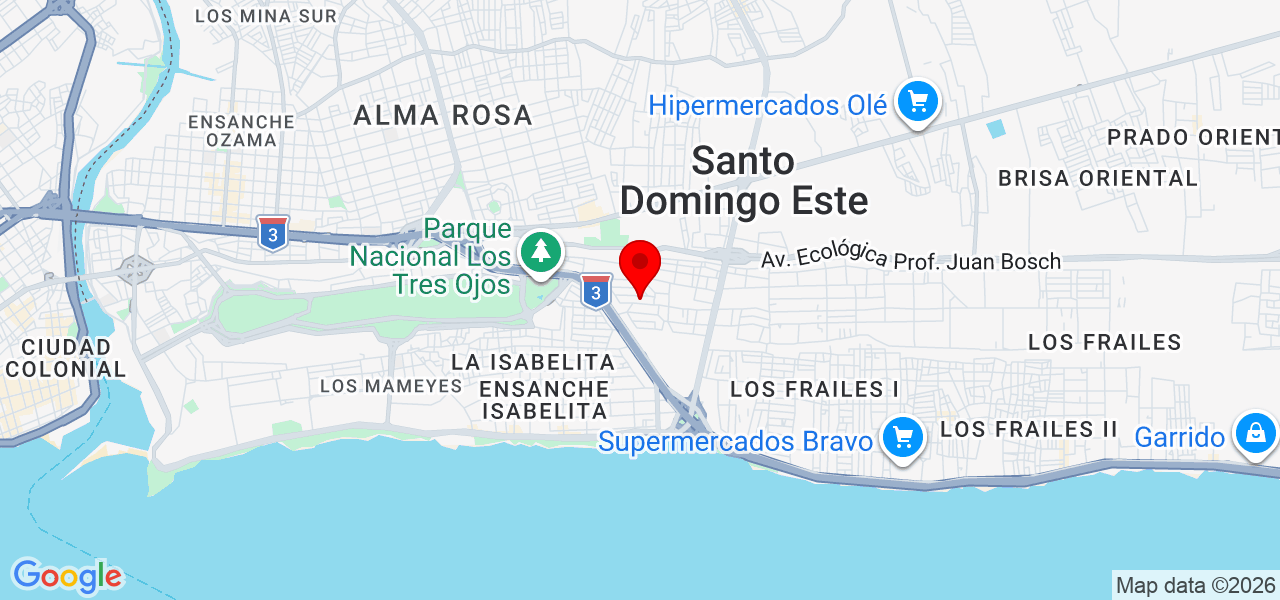 Nelly Taveras - Santo Domingo - Santo Domingo Este - Mapa