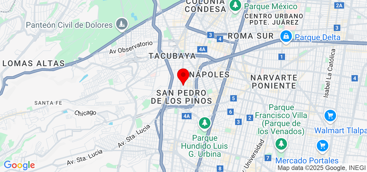 CLEAN SERVICE - Ciudad de Mexico - Benito Juárez - Mapa