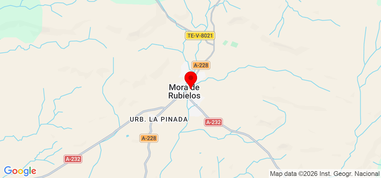João - Aragón - Mora de Rubielos - Map