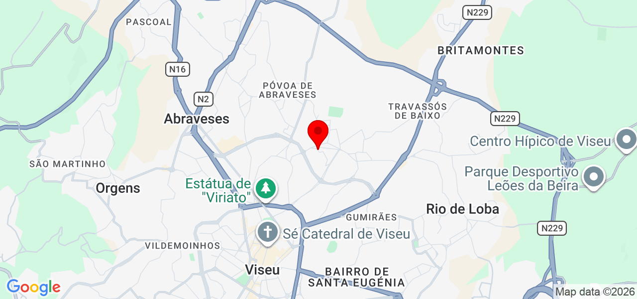 Andr&eacute;a Porf&iacute;rio - Viseu - Viseu - Carte