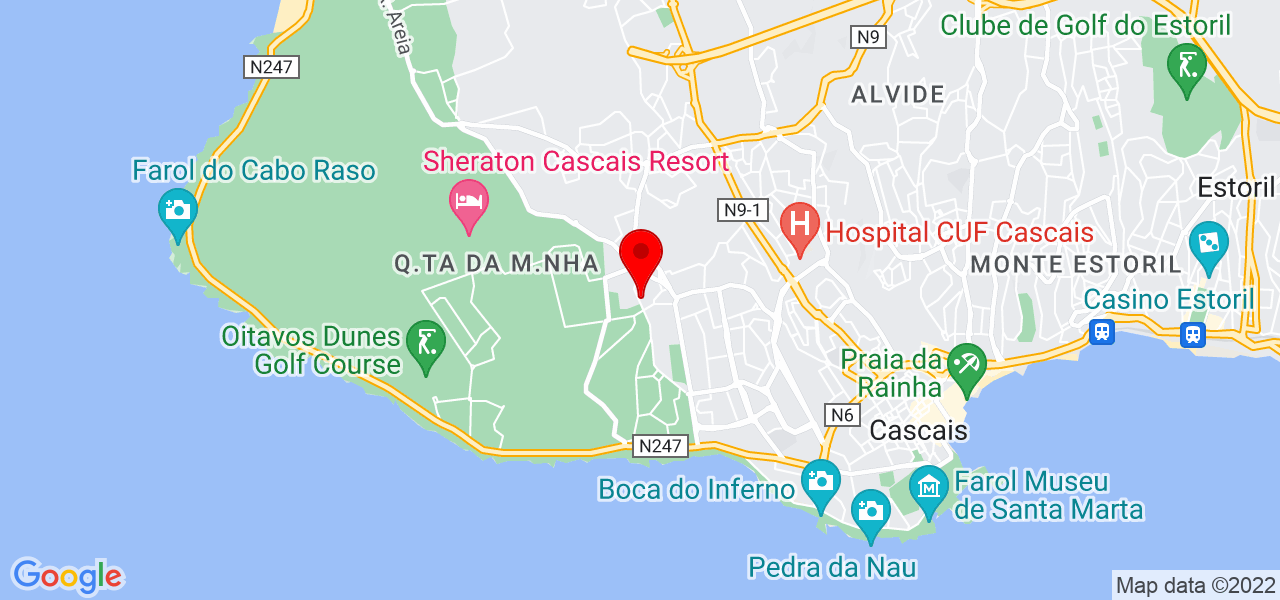 Isabel Canelhas - Lisboa - Cascais - Mapa
