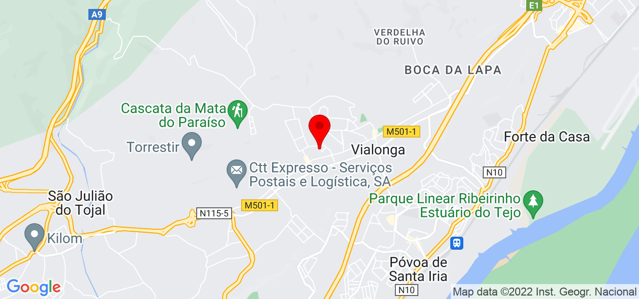WINDERSON SCHOLZE - Lisboa - Vila Franca de Xira - Mapa