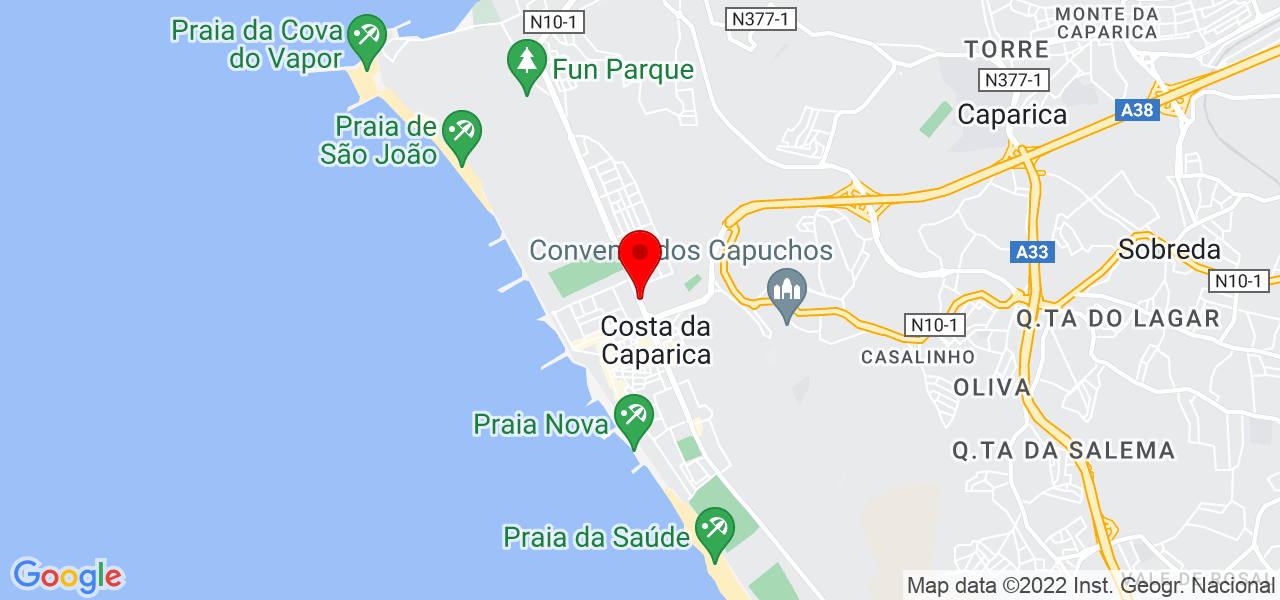 Pai Natal - Setúbal - Almada - Map