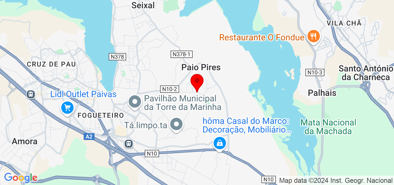 Rui van der Kellen - Setúbal - Seixal - Map