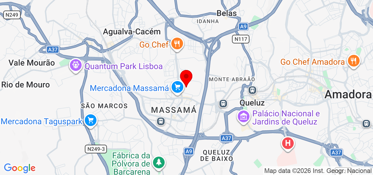 Tiago Alves - Lisboa - Sintra - Mapa