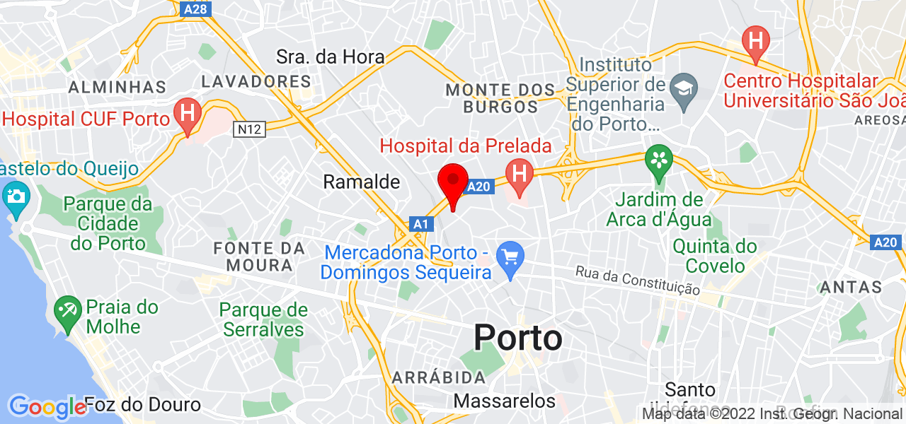Estrela - Porto - Porto - Mapa