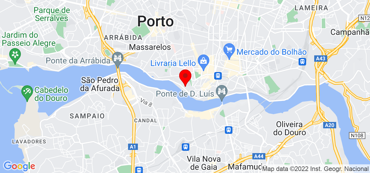 Gomes &amp; Duarte montagens de m&oacute;veis e servi&ccedil;os - Porto - Porto - Mapa