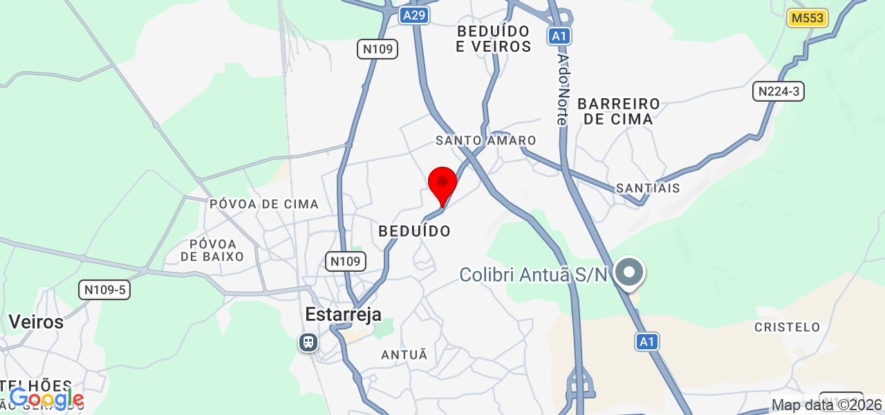 Lu&iacute;s sucateiro - Aveiro - Estarreja - Carte