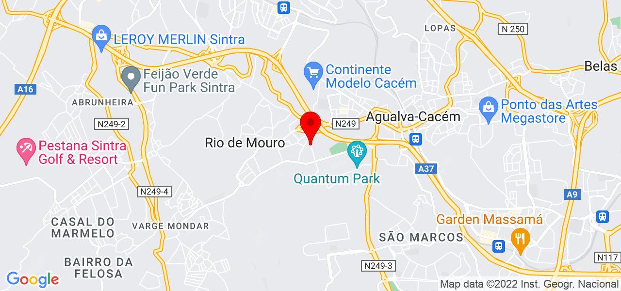 Catarina Varandas - Lisboa - Sintra - Mapa