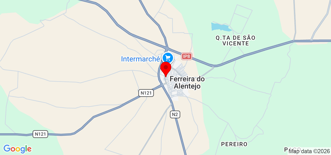 Ana Rita Nascimento - Beja - Ferreira do Alentejo - Karte