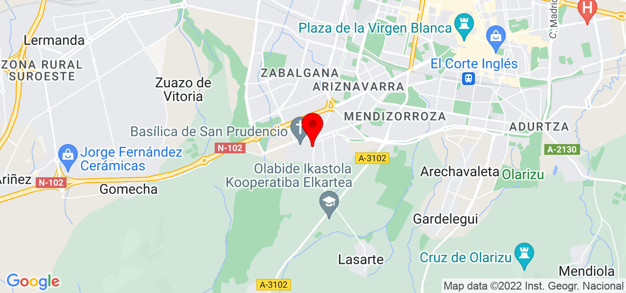 Brenda ramirez - País Vasco - Vitoria-Gasteiz - Mapa