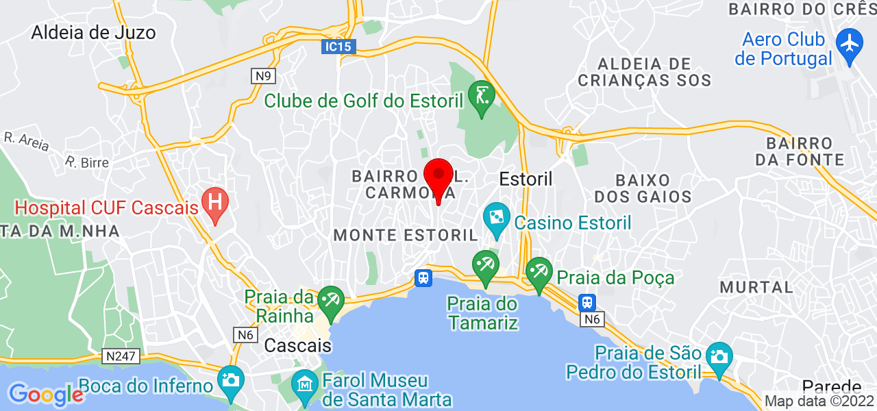 Tulio Mendes - Lisboa - Cascais - Mapa