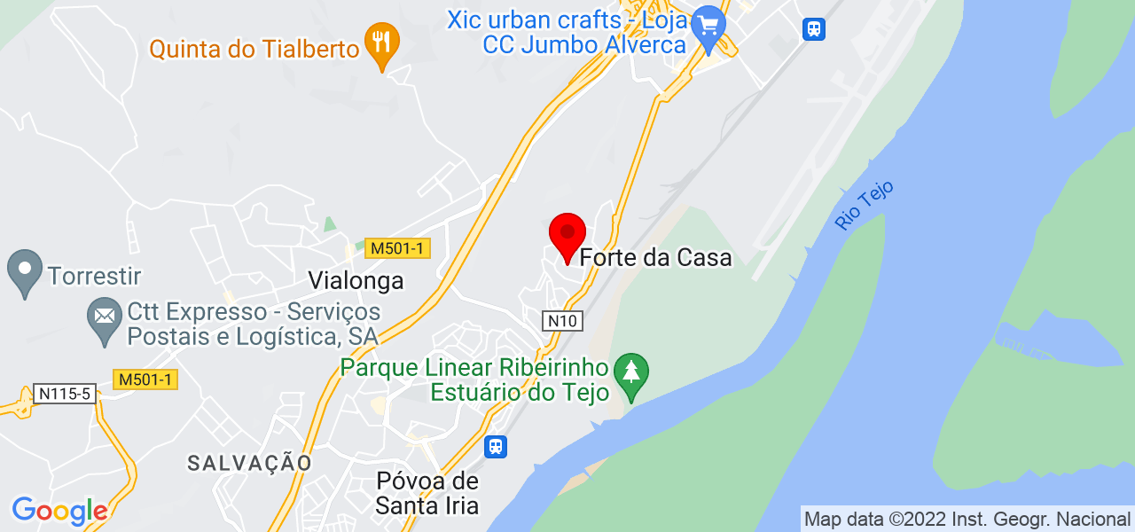 Alvaro costa - Lisboa - Vila Franca de Xira - Mapa