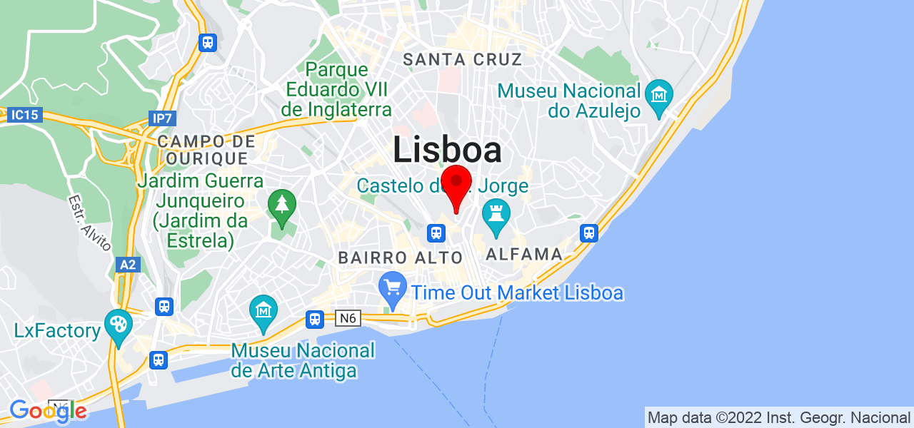 Maur&iacute;cio Santos - Lisboa - Lisboa - Mapa