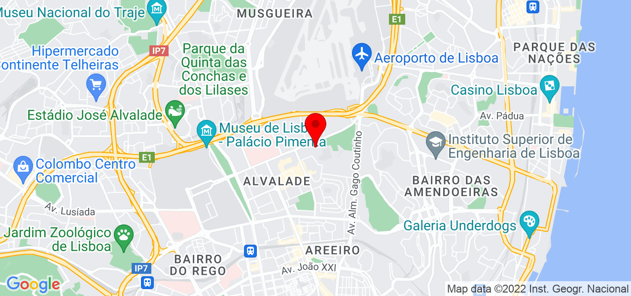 Abaco Azul, Lda - Lisboa - Lisboa - Mapa