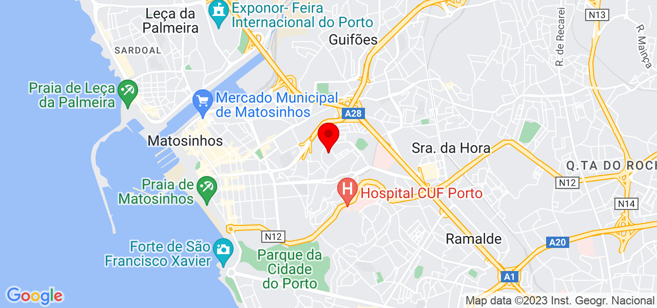 Teresa Costa - Porto - Matosinhos - Mapa