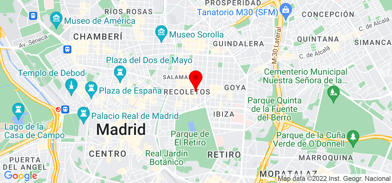 Maestra Canina - Comunidad de Madrid - Madrid - Mapa