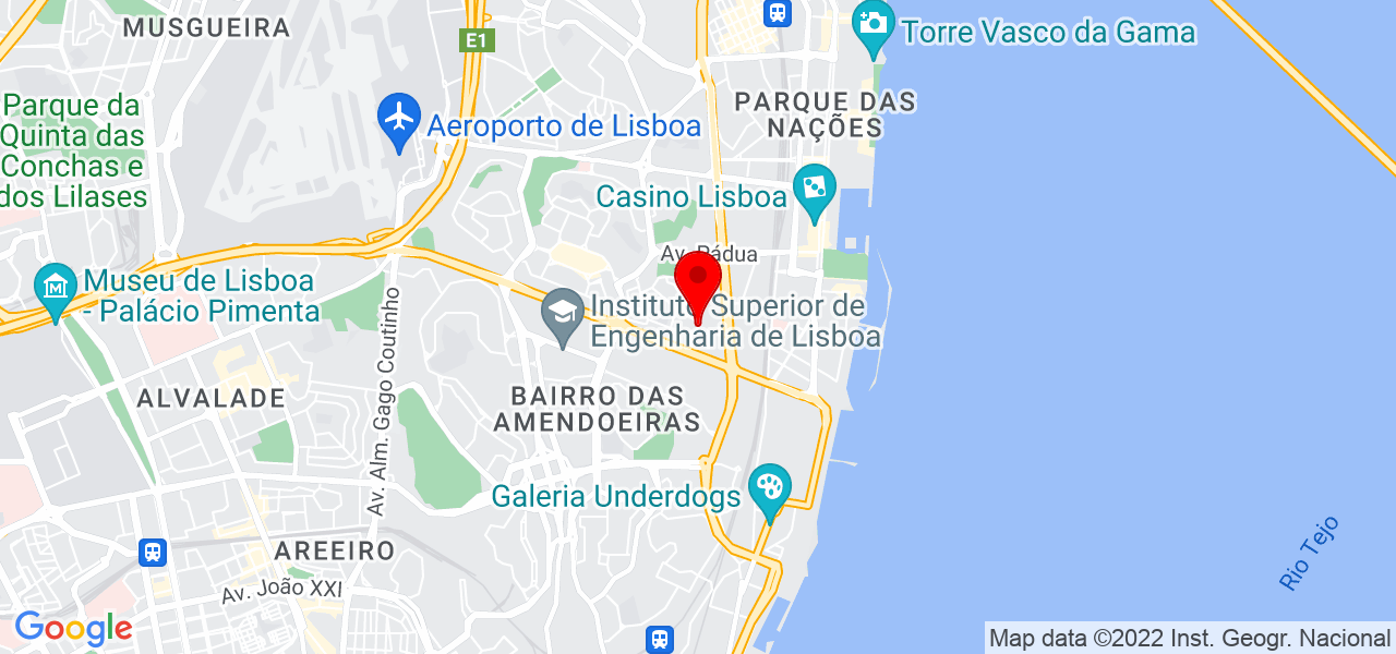 Tatiana Batista - Lisboa - Lisboa - Mapa