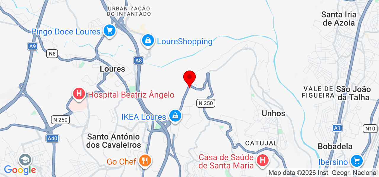 NextGen Informática - Lisboa - Loures - Mapa