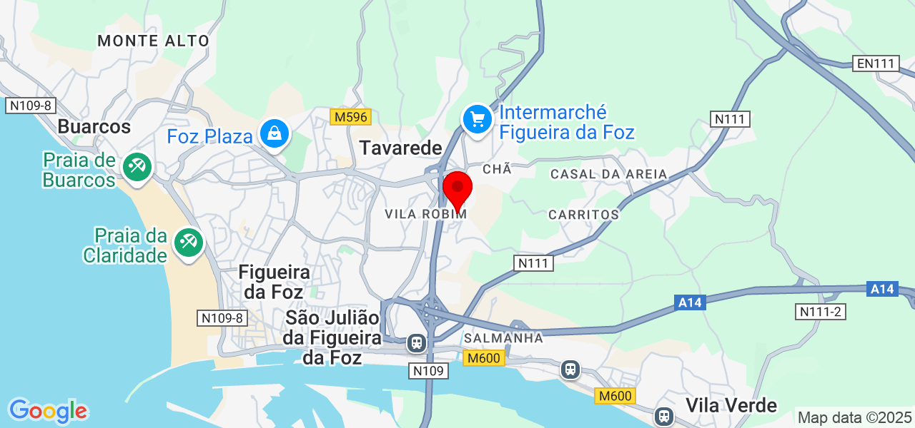 Fábio - Coimbra - Figueira da Foz - Map