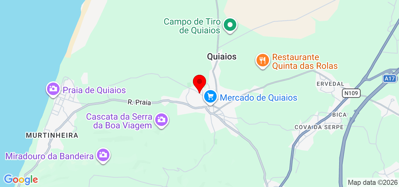 Orya Visuals - Coimbra - Figueira da Foz - Mapa