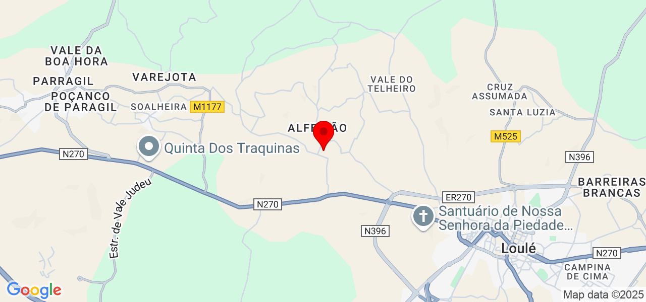 Lee Garcia - Faro - Loulé - Map
