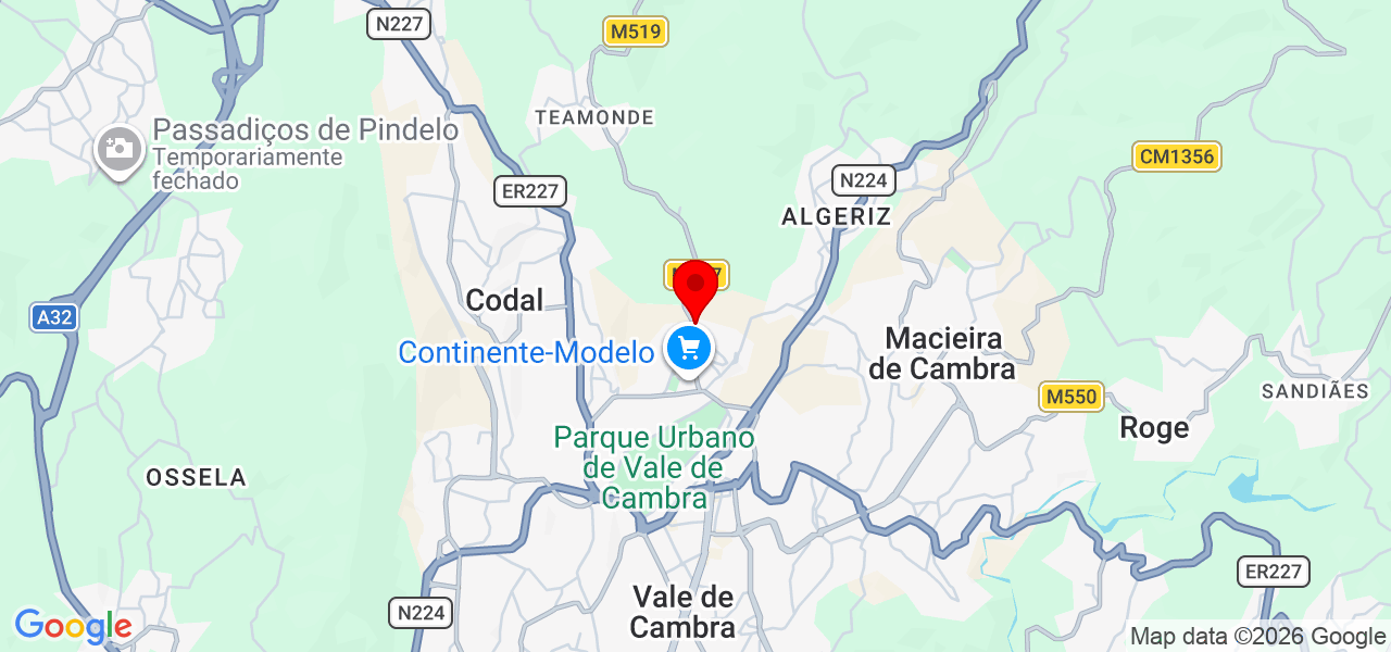 Ricardo - Aveiro - Vale de Cambra - Mapa