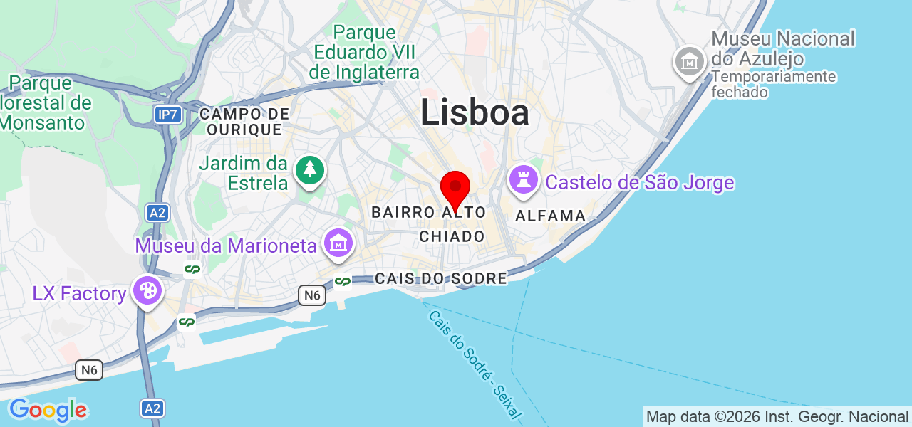Ana | Chef Privada - Lisboa - Lisboa - Mapa