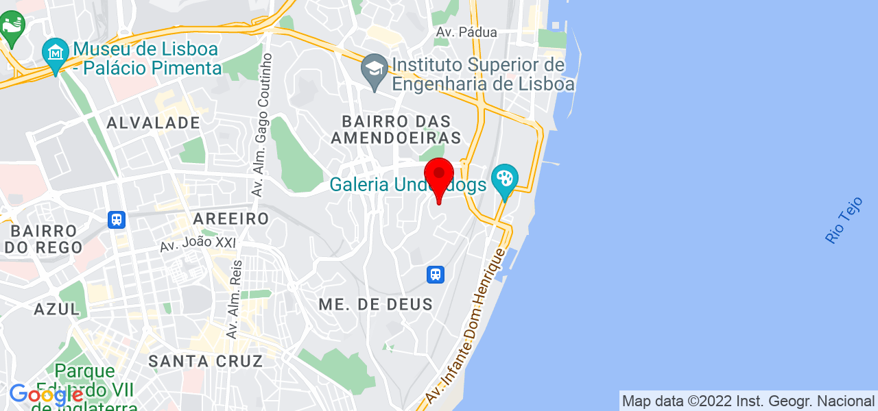 Ana Da Costa Neto - Lisboa - Lisboa - Mapa