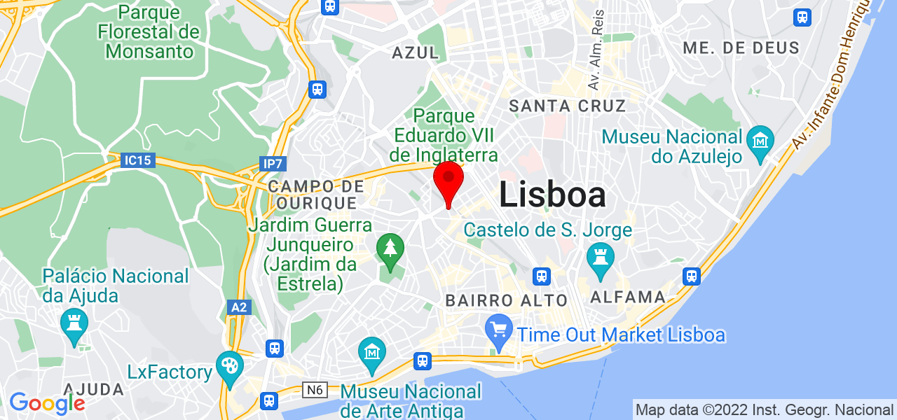 Carla Rodrigues - Lisboa - Lisboa - Mapa